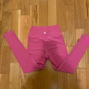 Lululemon Align pink leggings
